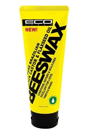 [Eco Styler-box#119] Black Castor & Flaxseed Oil Bees Wax(3.5oz)