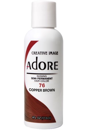 [Adore-box#1] Semi Permanent Hair Color (4 oz)- #76 Copper Brown