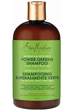 [Shea Moisture-box#180] M+A Power Green Shampoo(384ml)