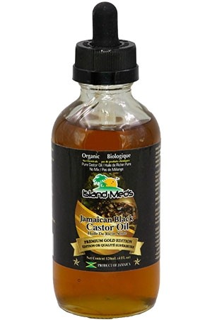 [Island Meds-box#1] Jamaican Black Caster Oill-Gold (4oz)