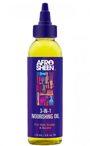 [Afro Sheen-box#6] 3 in 1 Nourishing Oil(4oz)