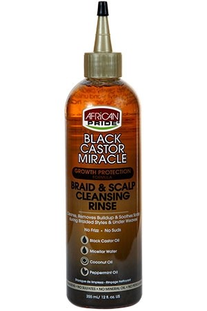 [African Pride-box#91] BCM Braid & Scalp Clean Rinse(12oz)