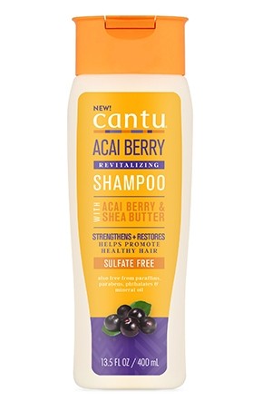 [Cantu-box#123] Acai Berry Revitalizing Shampoo(13.5oz)