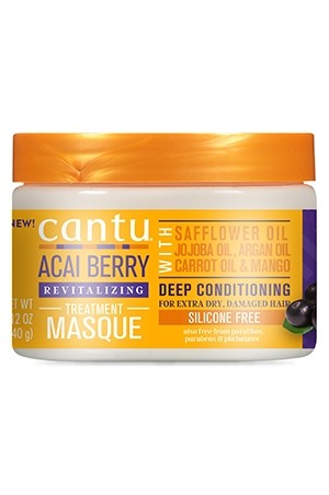 [Cantu-box#128] Acai Berry Revitalizing Treatment Masque(12oz)