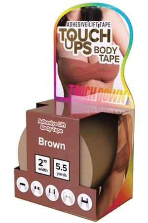 [Touch Down-box#53] Touch Ups Body tape-Brown(2"x5.5yard)