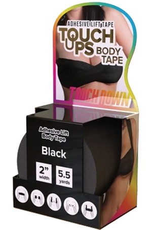 [Touch Down-box#51] Touch Ups Body tape-Black(2"x5.5yard)
