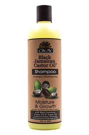 [Okay-box #62] African Black Jamican Caster Oil Shampoo(12oz)