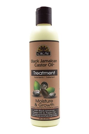 [Okay-box #64] African Black Jamican Caster Oil Hair Treatment(8oz)
