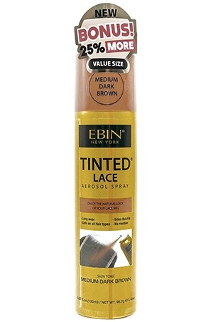[Ebin-box#77] Tinted Lace Spray(150ml)-Medium Dark Brown