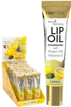 [Hermine-box#5] Lip Oil-Lemon(052oz/24pc/box) -box