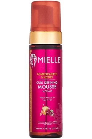[Mielle Organics-box#59] Pom & Honey Curl Defining Mousse w/Hold(7.5oz)