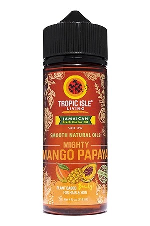 [Tropic Isle-box#32] Smooth Natural Oils - Mighty Mango Papaya (4oz)