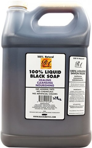 [RA Cosmetics-box#39] 100% Liquid Black Soap(128oz)