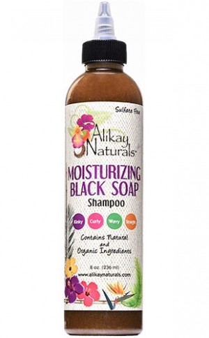 [Alikay Naturals-box#23] Moistrizing Black Soap Shampoo(8oz)
