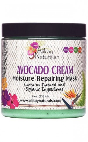 [Alikay Naturals-box#3] Avocado Cream Moist Repair. Hair Mask(8oz)