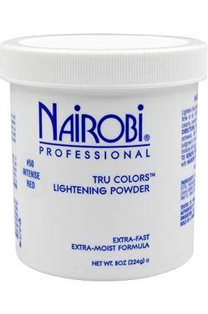 [Nairobi-box#56] True Colors Lighten. Powder-#50 Intense Red(8oz)