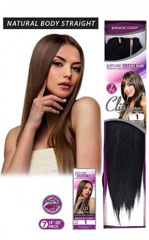 7Pcs Clip On Just Like HH(straight)18-20" 