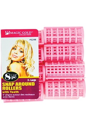 Magic Gold  - Snap Around Teeth Rollers  - -X-Large 1248