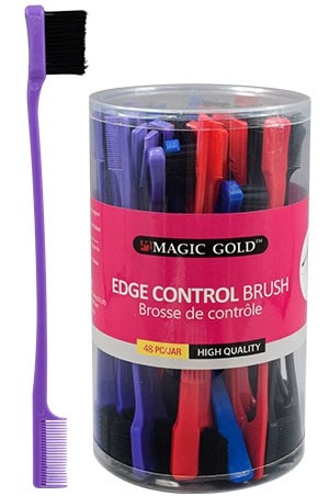 Magic Gold Edge Control Brush #7582(48pc/jar) - jar