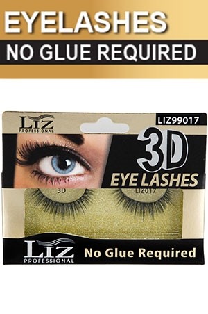 [LIZ] EYELASHES 3D #LIZ99017 (No Glue Required)