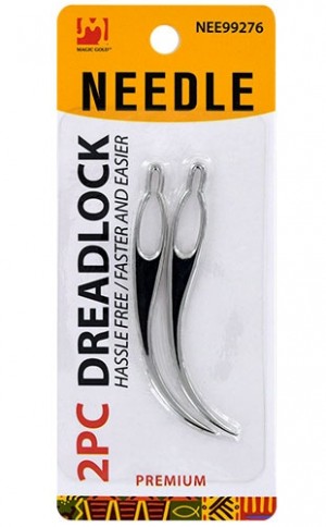 Magic Gold Dreadlock Needle #NEE99276 (2pc/pk) -dz