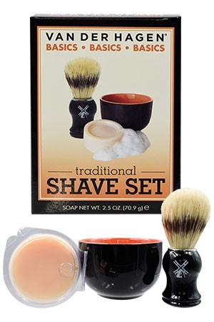 [Van Der Hagen-box#16] Shave Set(Soap, Brush, Bowl) -Traditiona