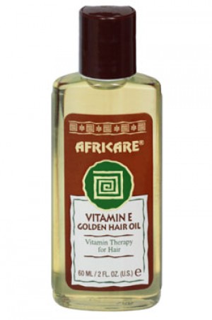 [Africare-box#8] Vitamin E Golden Hair Oil (2 oz)