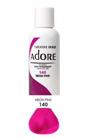 [Adore-box#1] Semi Permanent Hair Color (4 oz)- #140 Neon Pink