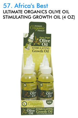 [Africa's Best-box#57] Ultimate Organics Olive Oil Stimulating Growth Oil (4 oz)