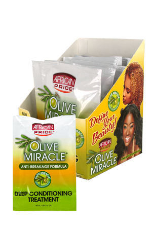[African Pride-box#60] Shea Olive Miracle Deep Cond Treat (1.5oz)_8pc/ds