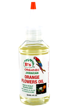 [B's Organic-box#18] Orange Flowers Oil_Hair&Scalp Revitalizer(4oz)