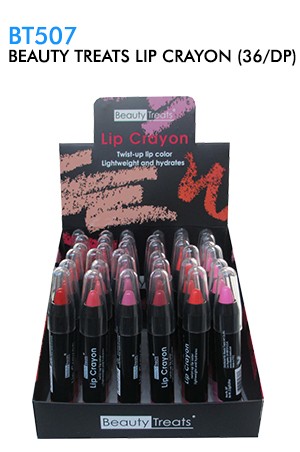 [Beauty Treats-box#24] Lip Crayon (36pcs/Display box)[BT507]