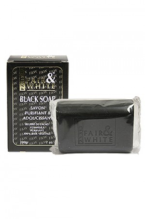 [Fair & White-box#2] Black Soap (200g)