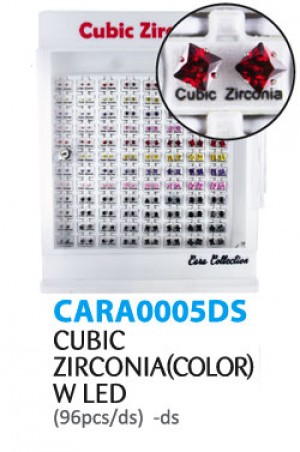 CUBIC ZIRCONIA(COLOR) W LED(96pcs/ds)