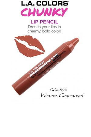L.A. Colors Chunky Lip Pencil #CCL594 Warm Caramel