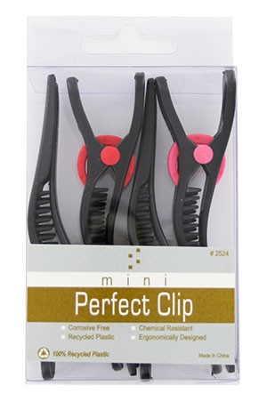 [#2524] Mini Perfect Clip (4pcs/pk) Asst