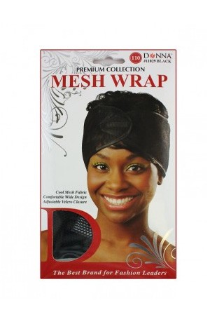 [Donna-#110291] Mesh Wrap (Black) -dz