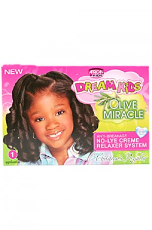 [Dream Kids-box#2] Olive Miracle Anti-Breakage No-Lye Relaxer - Regular