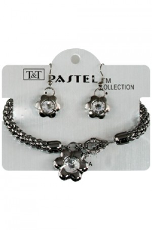 ENST627GSH  - T&T Pastel  - Bracelet & Earring