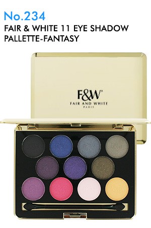 [No.234-box#1] Fair & White 11 Eye Shadow Pallette-Fantasy [0.1oz]