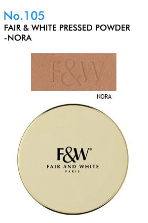 [No.105-box#13] Fair & White Pressed Powder-Nora [0.42oz]
