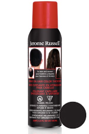 [Jerome Russell] Hair Thicker Spray #Black