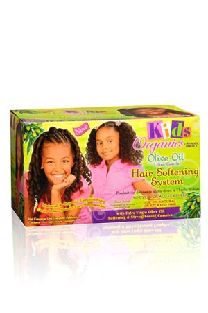 [Africa's Best-box#74] Kid's Organics Olive Oil Ultra-Gentle Hair Softening System (1 App)