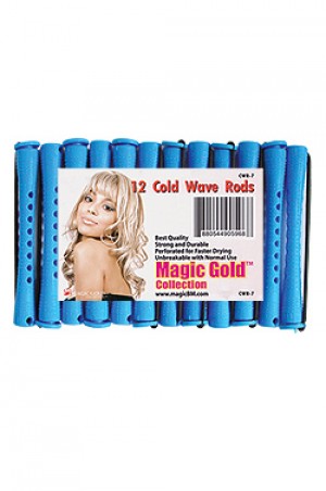 Magic Gold Cold Wave Rods [Long 4/16" Blue] #CWR-7 -dz