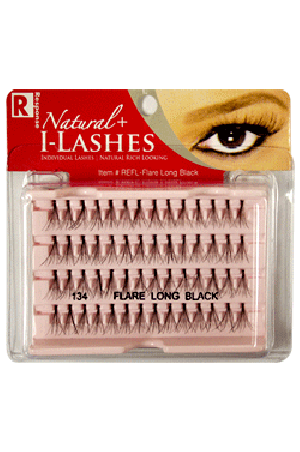 Response -#REFL134( Flare Long Black) Natural+Lashes Eyelashes