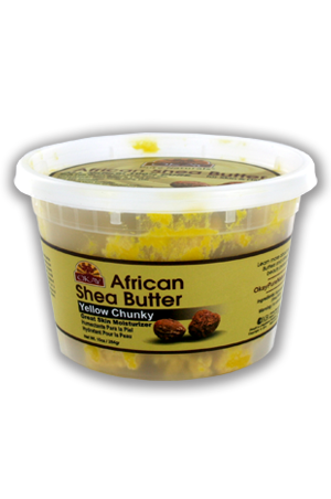 [Okay-box#48] 100% African Shea Butter _Yellow Chunky (10oz)