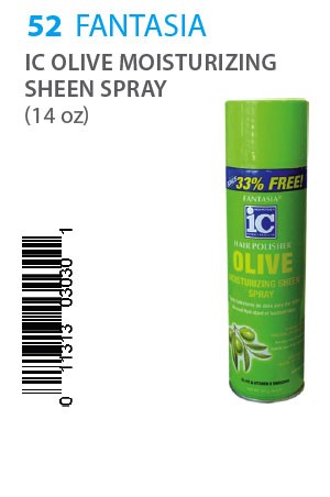 [Fantasia-box#52] Olive Moisturizing Sheen Spray (14oz)