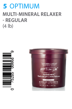 [Optimum-box#5] Multi-Mineral PH Reduced Creme Relaxer - Regular (4lb)