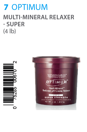 [Optimum-box#7] Multi-Mineral PH Reduced Creme Relaxer - Super (4lb)