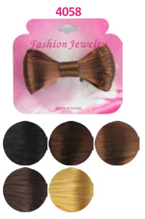 Ribbon hair clip #4058 -dz